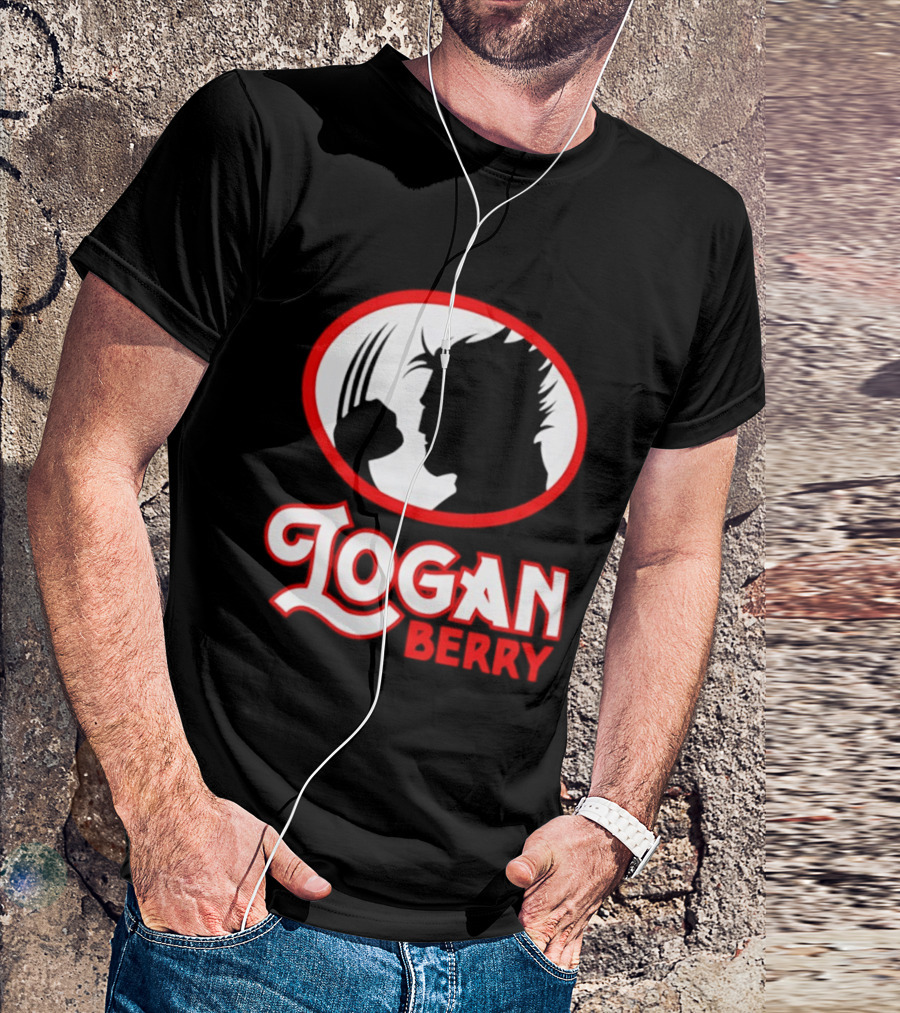 Logan Berry Marvel Wolverine Silhouette Claw T-Shirt