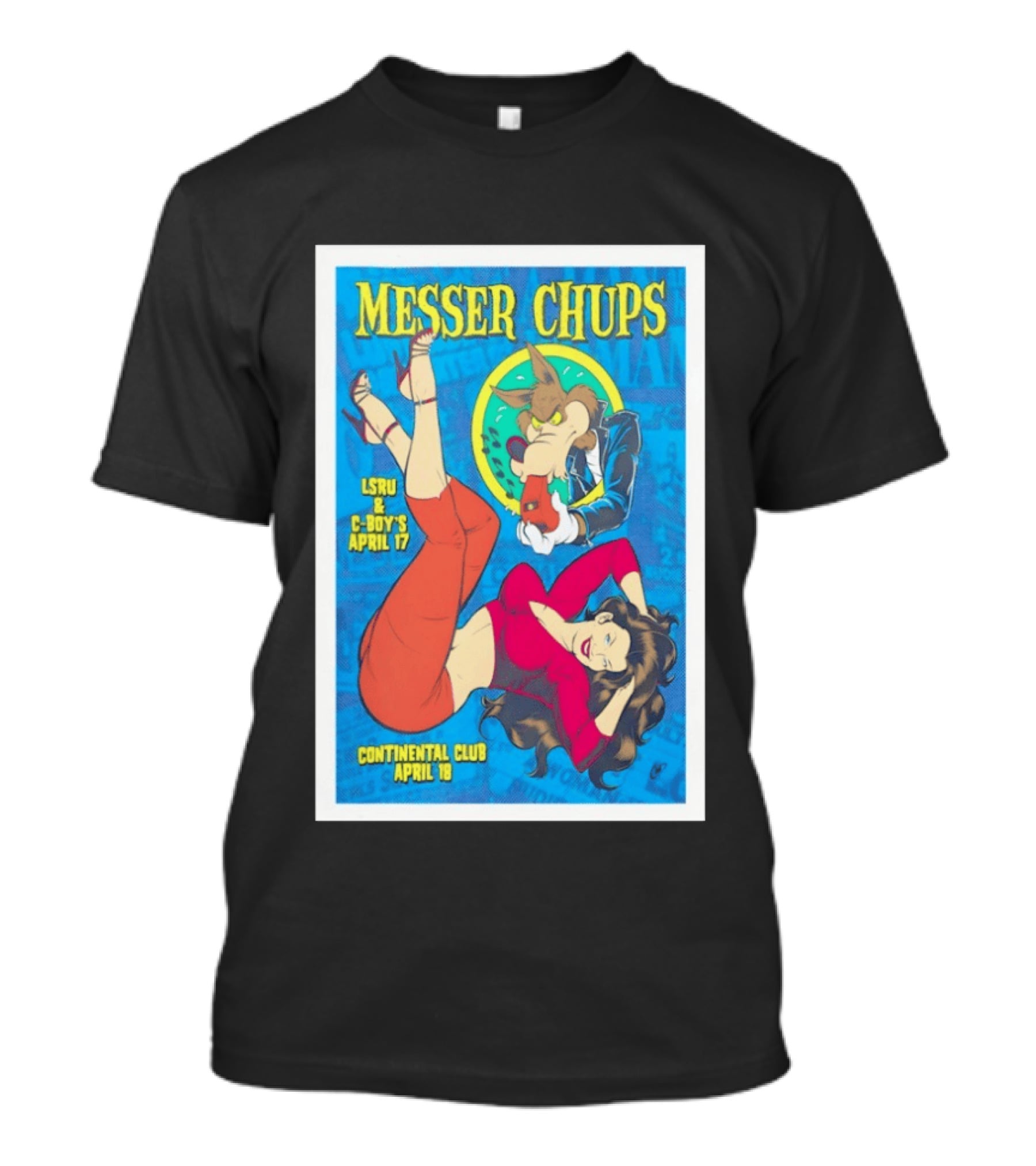 Messer Chups LSRU C Boy's Continental Club April 17 And 18 Whistle Bait T-Shirt