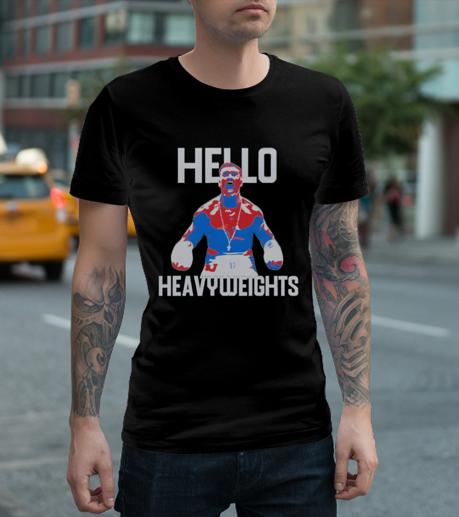 Oleksandr Usyk Hello Heavyweights UFC Bold Fighter T-Shirt