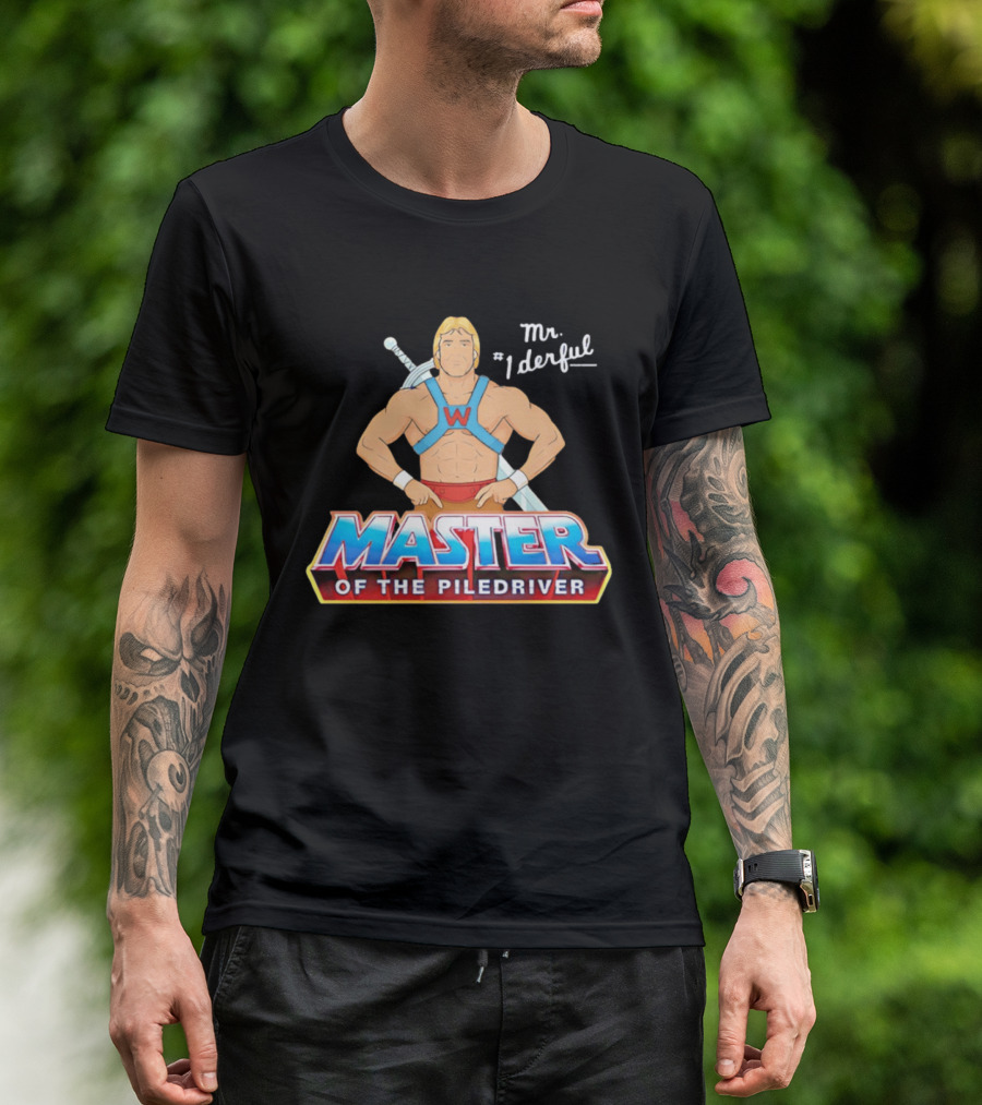 Master Of The Piledriver Mr. Wonderful Paul Orndorff Wrestling T-Shirt