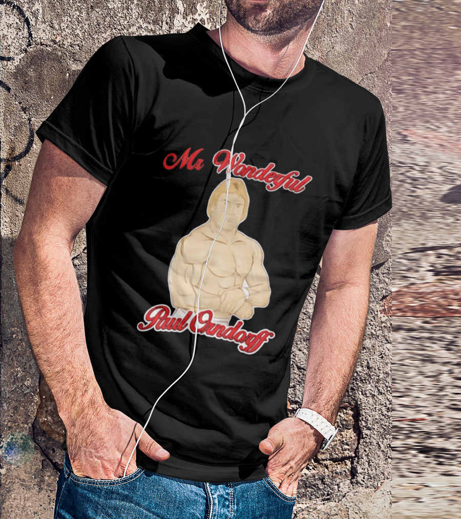 Mr Wonderful Paul Orndorff Vintage Wrestling Legend T-Shirt