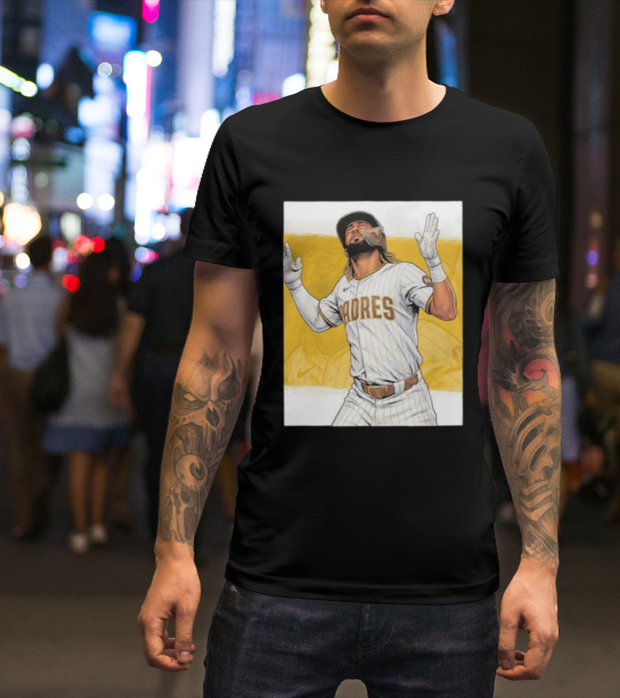 San Diego Padres Fernando Tatis Jr Nike MLB Baseball Player T-Shirt