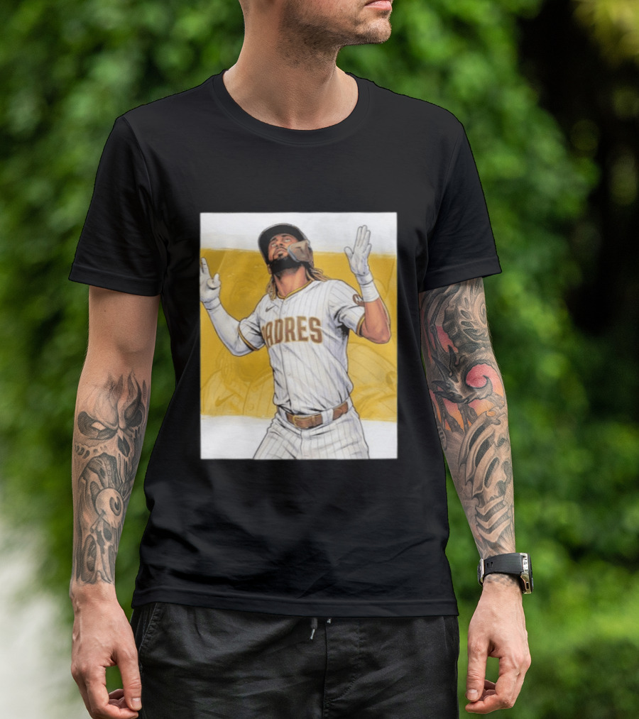 San Diego Padres Fernando Tatis Jr Nike MLB Baseball Player T-Shirt