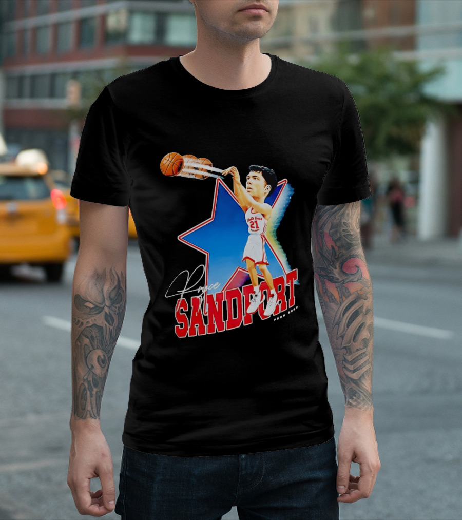 Pryce Sandfort Nebraska Cornhuskers Basketball Star Player 21 T-Shirt