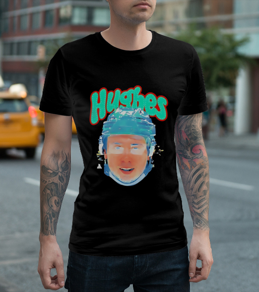 Quinn Hughes 43 Hughes Minnesota Wild Big Head 2026 T-Shirt