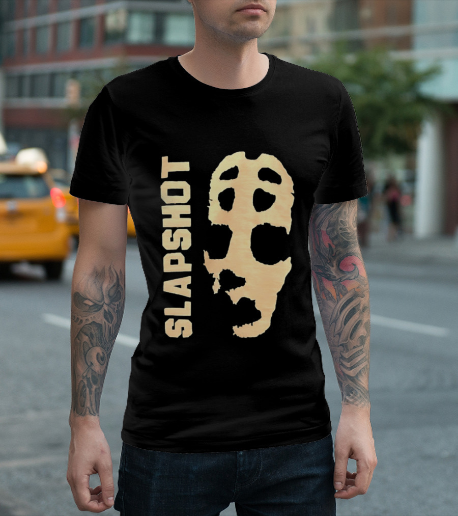 Slapshot Hockey Mask Inspired Conceptual T-Shirt