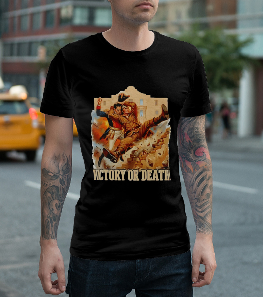 Victory Or Death Ultimate Alamo Smackdown T-Shirt
