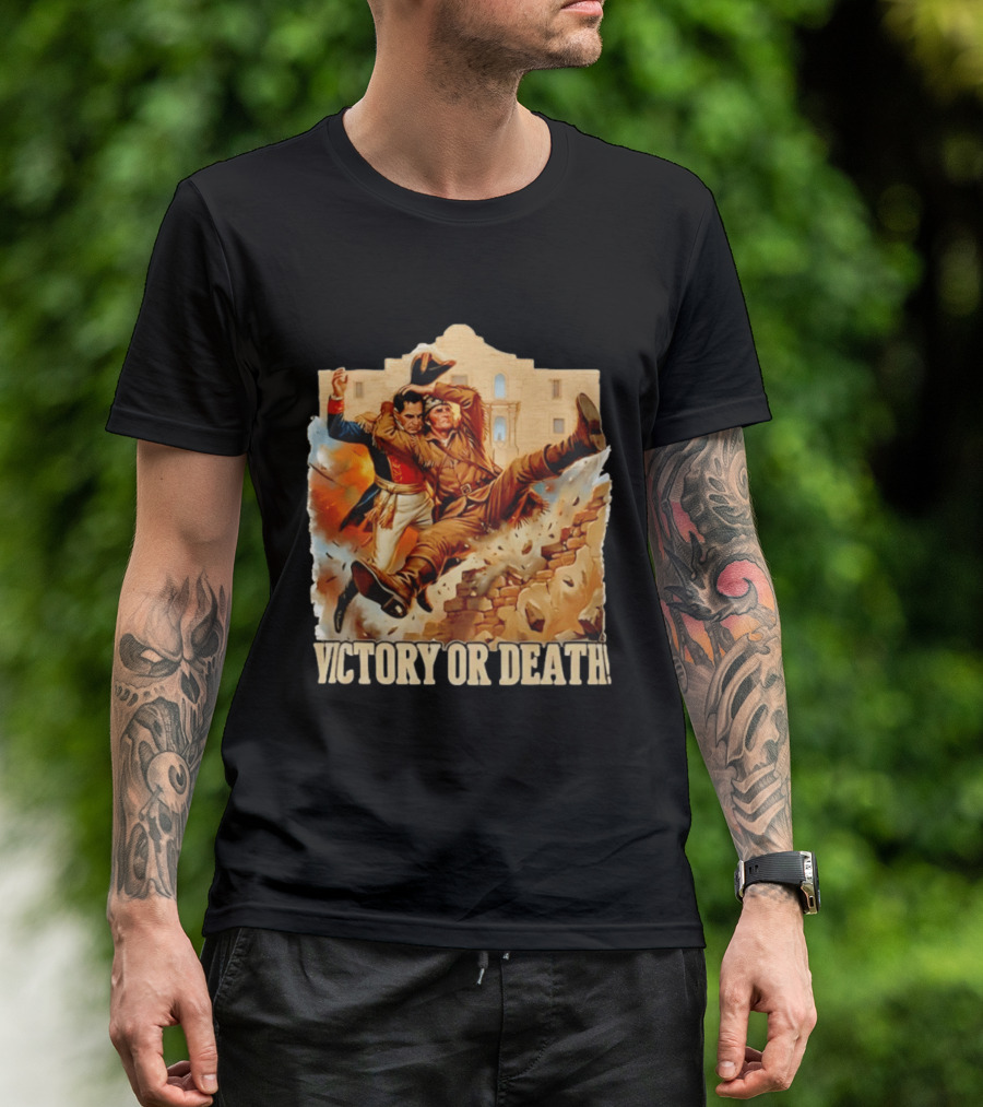 Victory Or Death Ultimate Alamo Smackdown T-Shirt