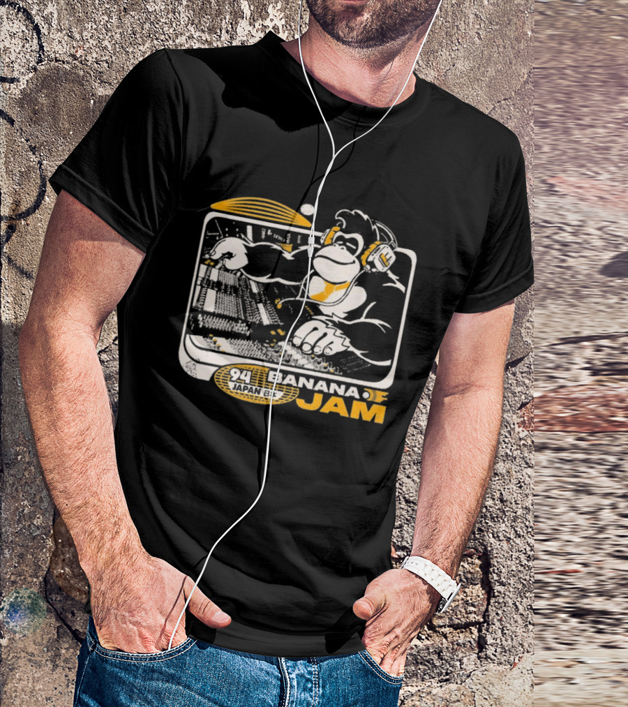 Wario64 Donkey Kong Banana Jam Music Mix T-Shirt
