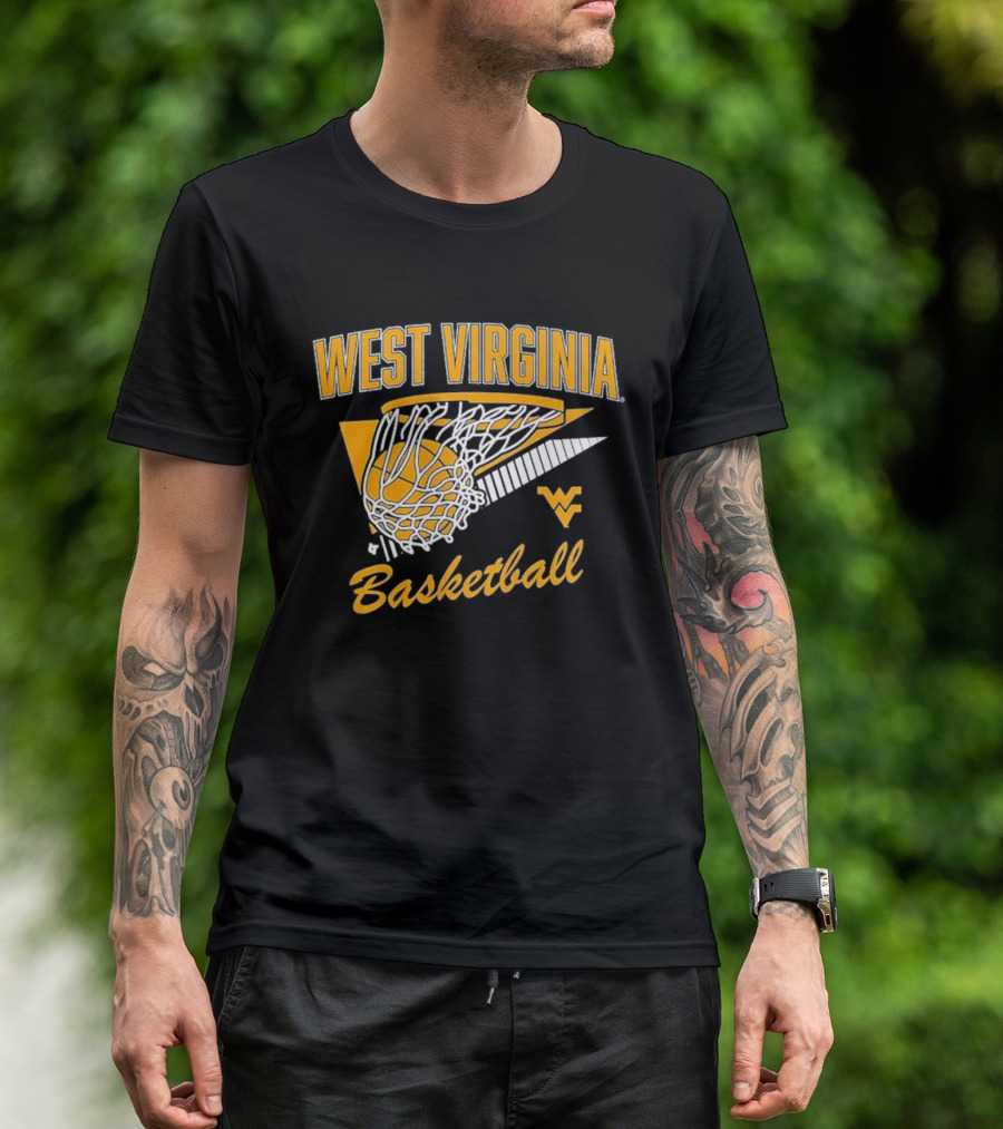 West Virginia Basketball Swish T-Shirt