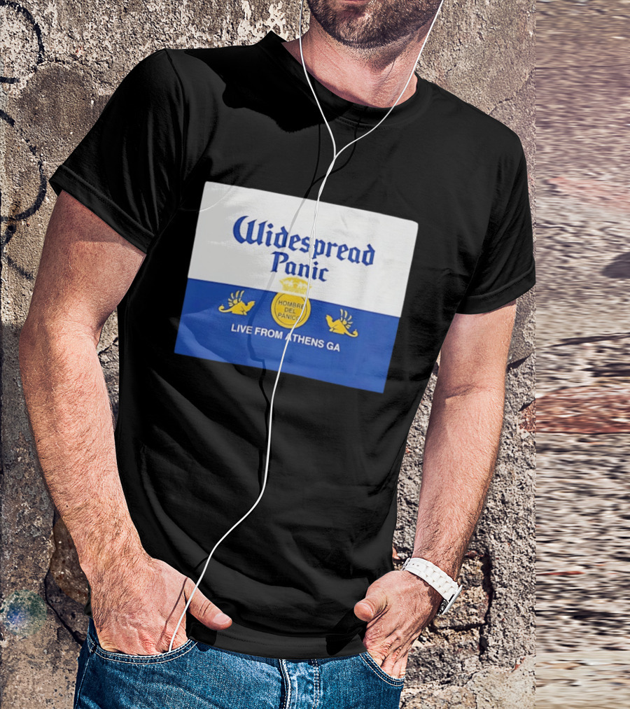Widespread Panic Hombre Del Panico Live From Athens Ga T-Shirt