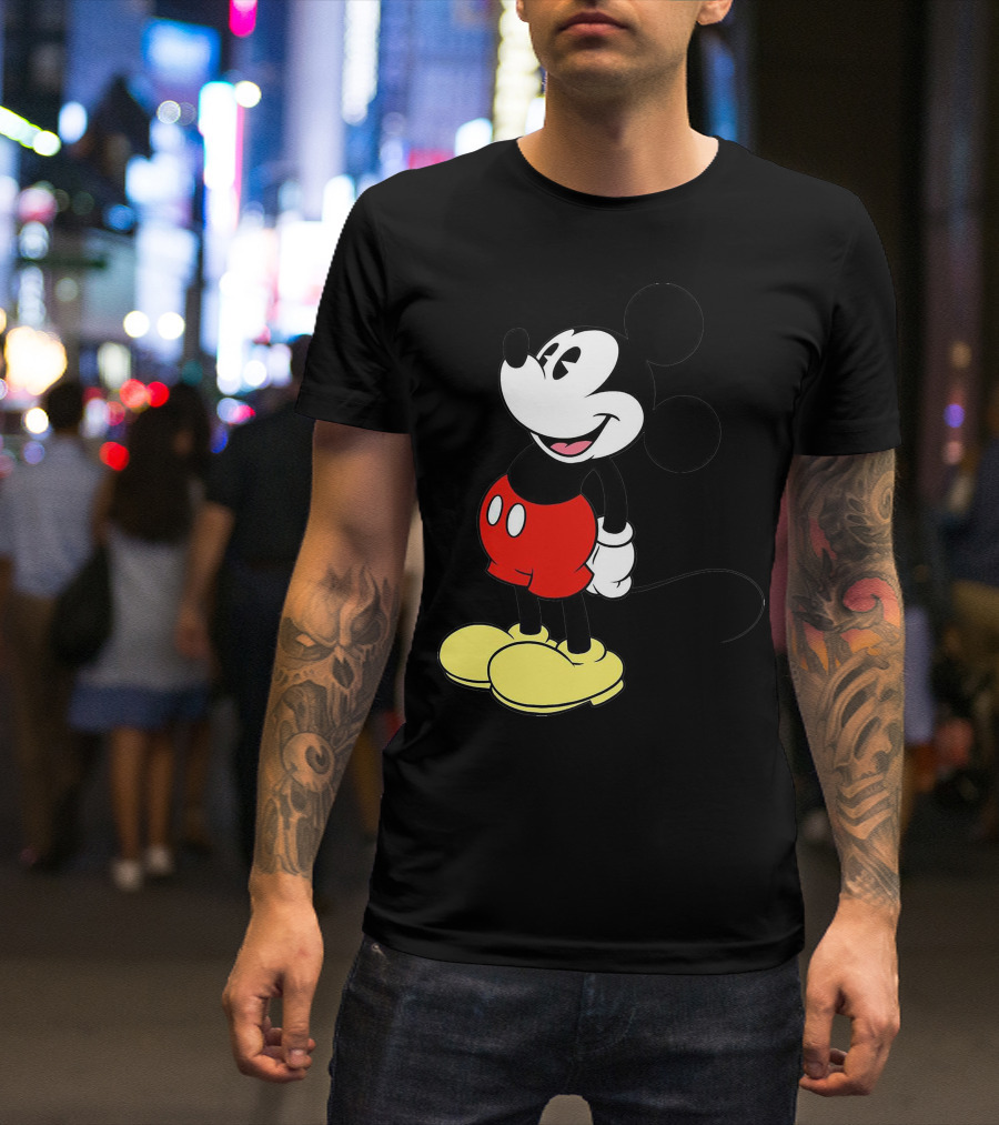 Just A Woman Who Loves Mickey Mouse T-Shirt