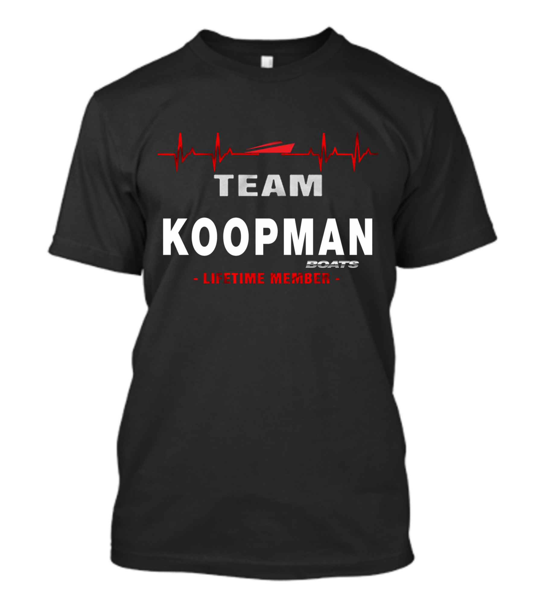 Team Koopman Boats Lifetime Member T-Shirt
