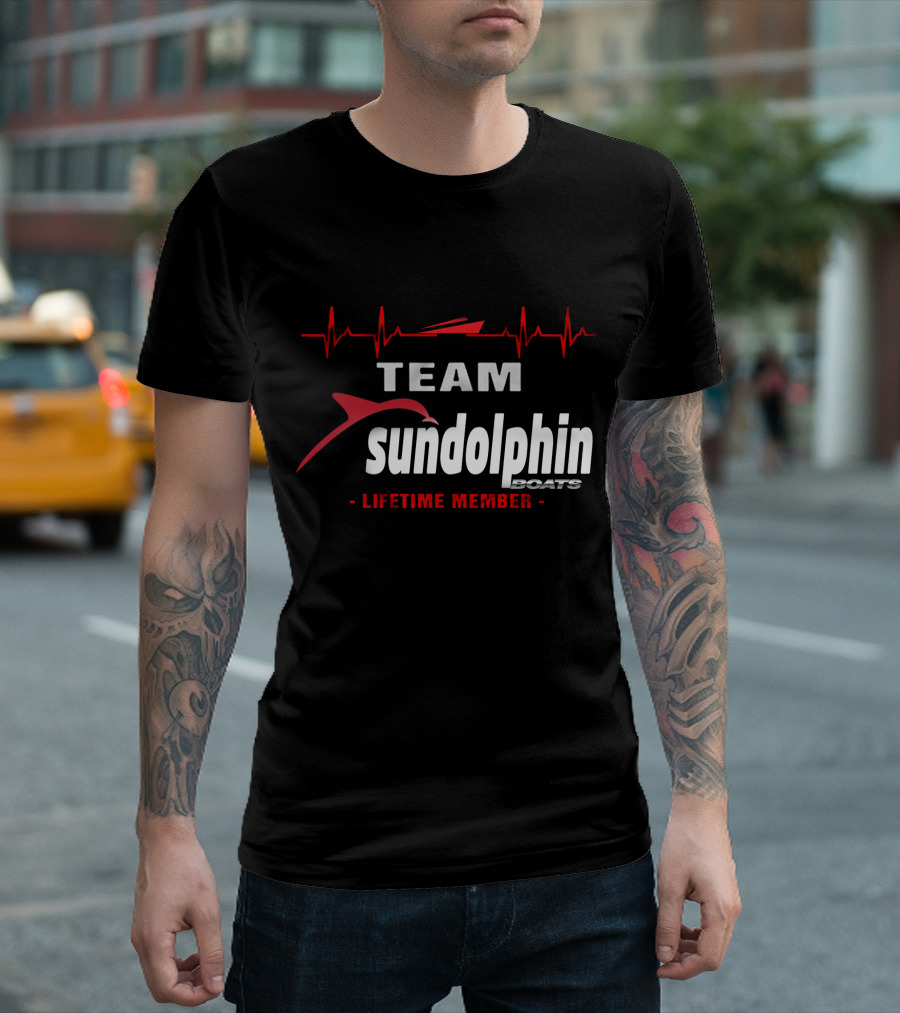 Team Sundolphin Boats Lifetime Member T-Shirt