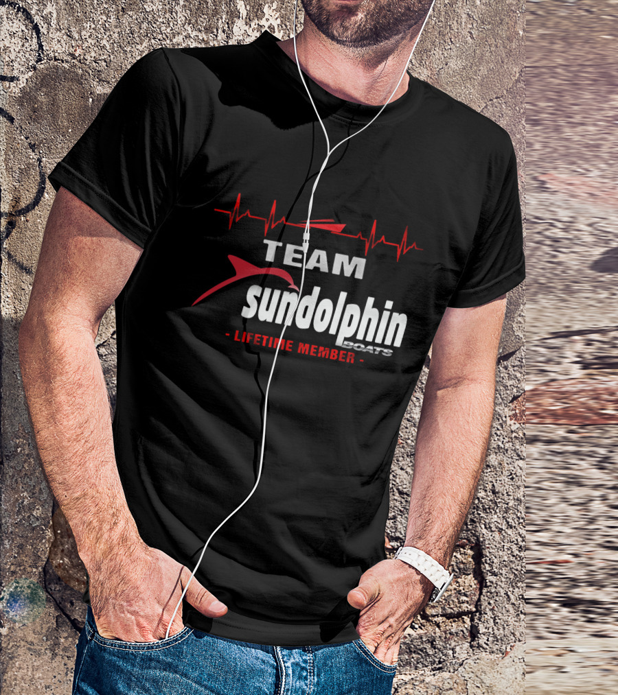 Team Sundolphin Boats Lifetime Member T-Shirt