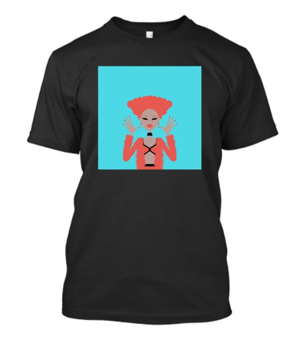 Aja 822963 Fashion Illustration Bold Red Look T-Shirt