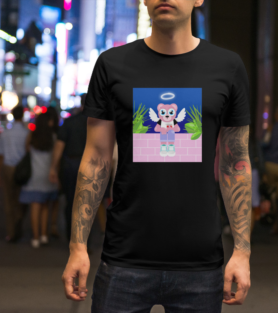 Angels Break Halo Bear With Wings 349536 T-Shirt