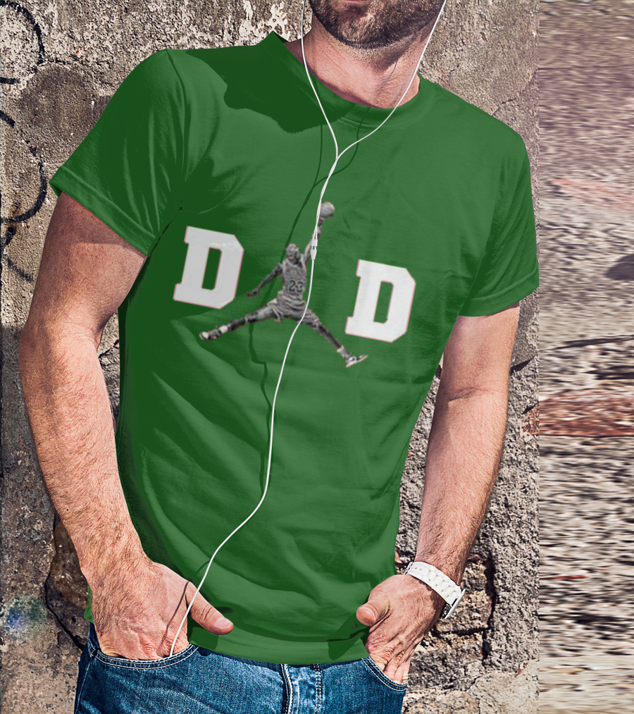 Jordon Dad Jumpman Basketball T-Shirt