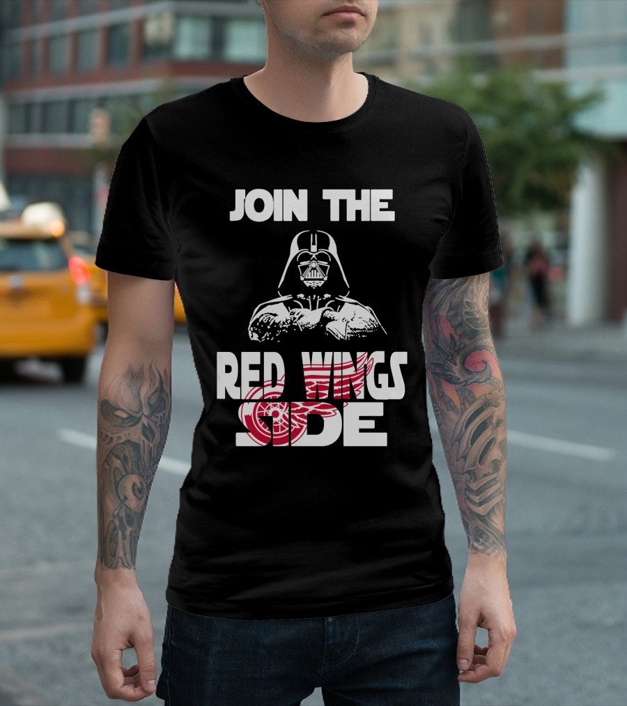 Join The Red Wings Side T-Shirt