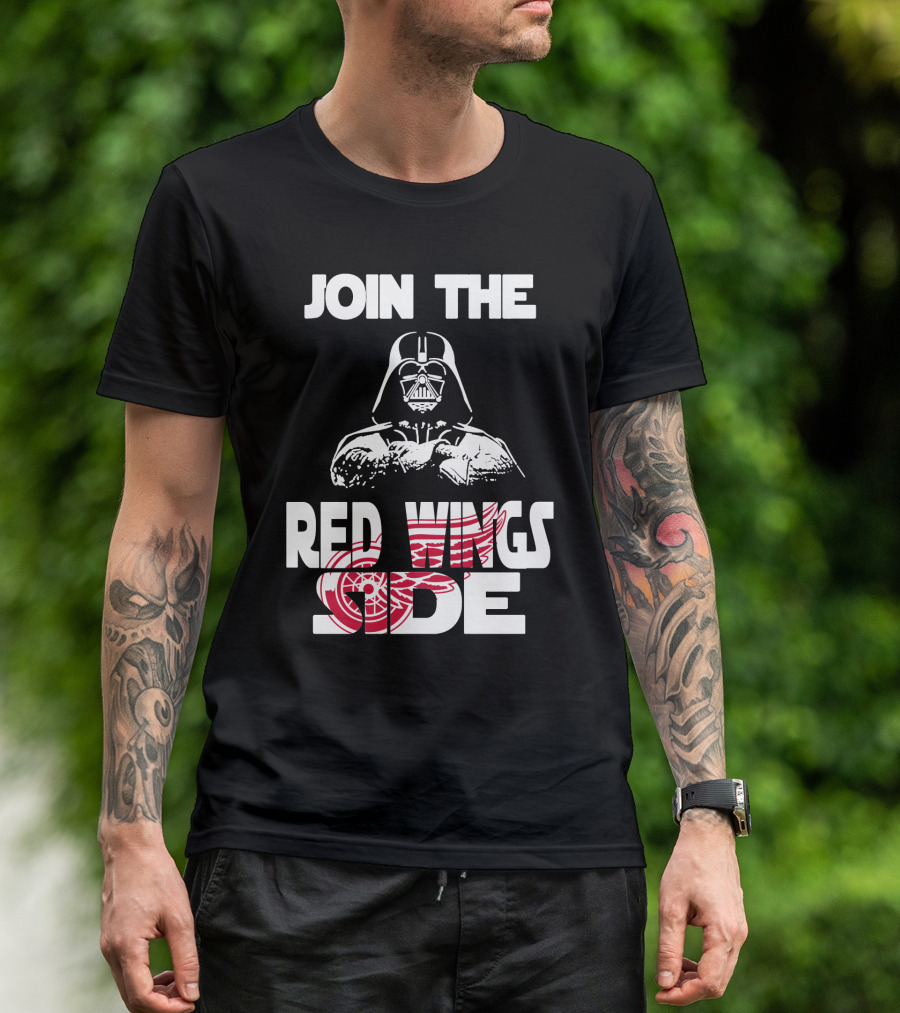 Join The Red Wings Side T-Shirt