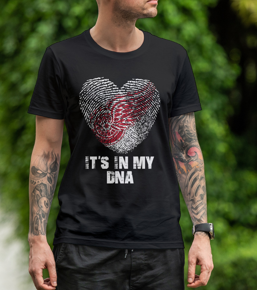 Detroit Red Wings It's In My Dna T-Shirt