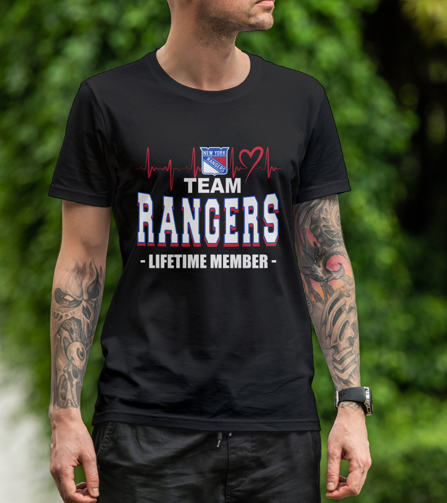 New York Rangers Team Rangers Lifetime Member T-Shirt