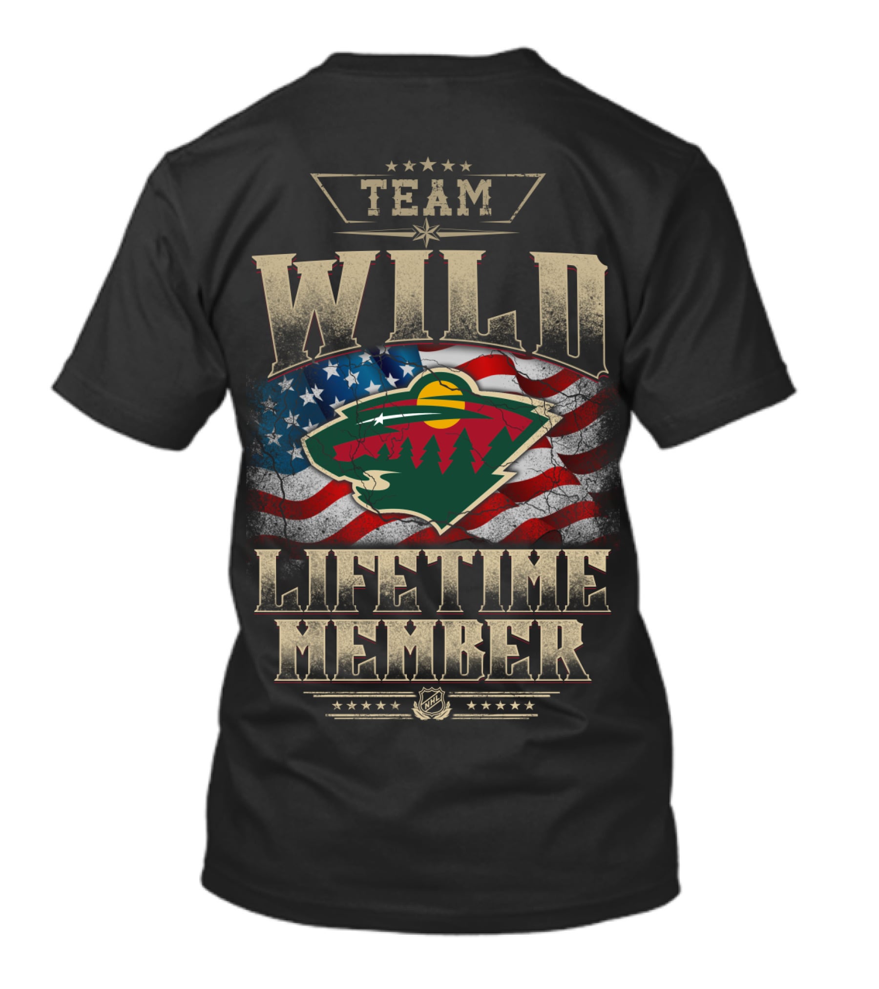 Team Wild Lifetime Member Minnesota T-Shirt