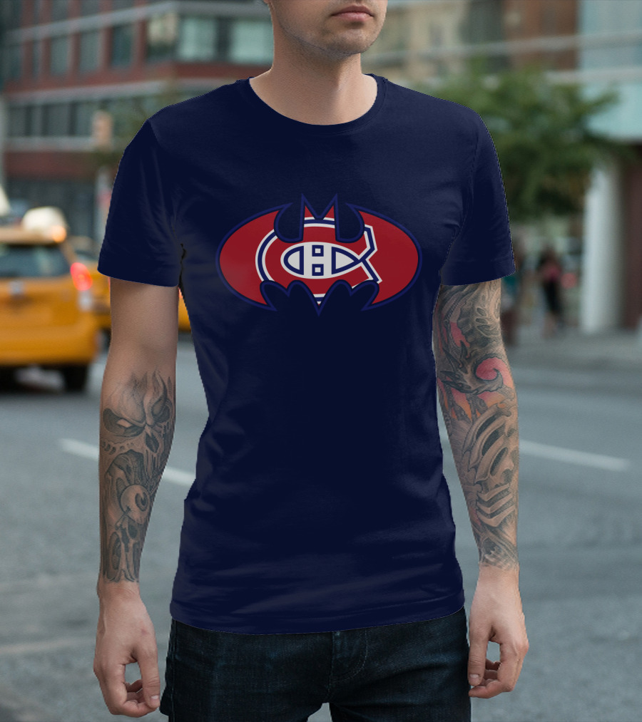 Montreal Canadiens Bat Symbol T-Shirt