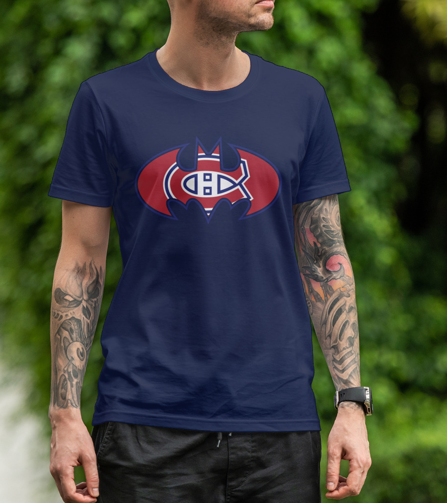 Montreal Canadiens Bat Symbol T-Shirt