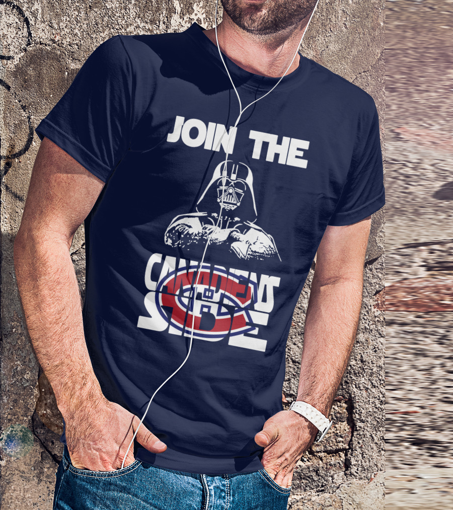 Join The Canadiens Side Montreal Canadiens T-Shirt