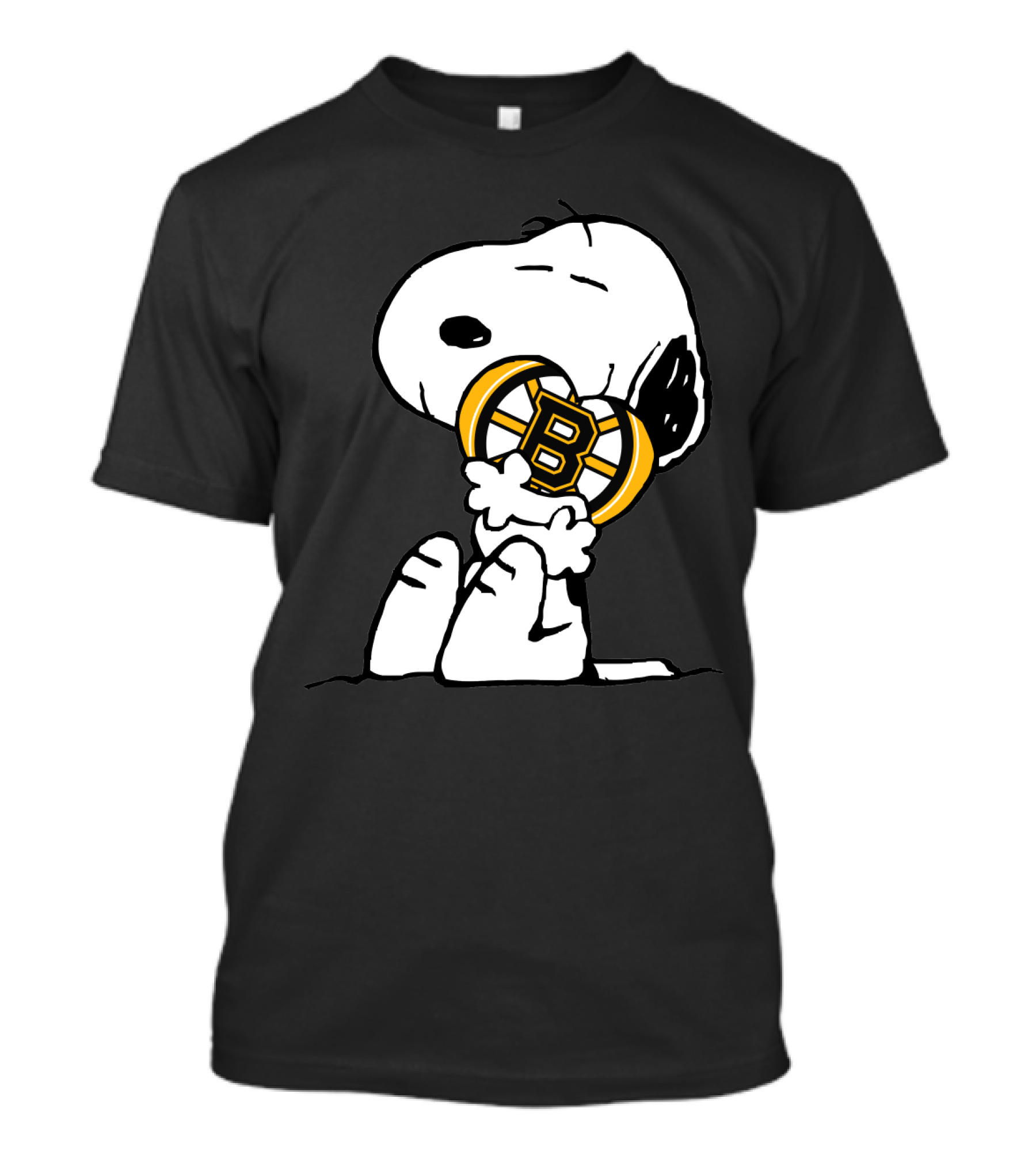 Snoopy Hugging Boston Bruins T-Shirt