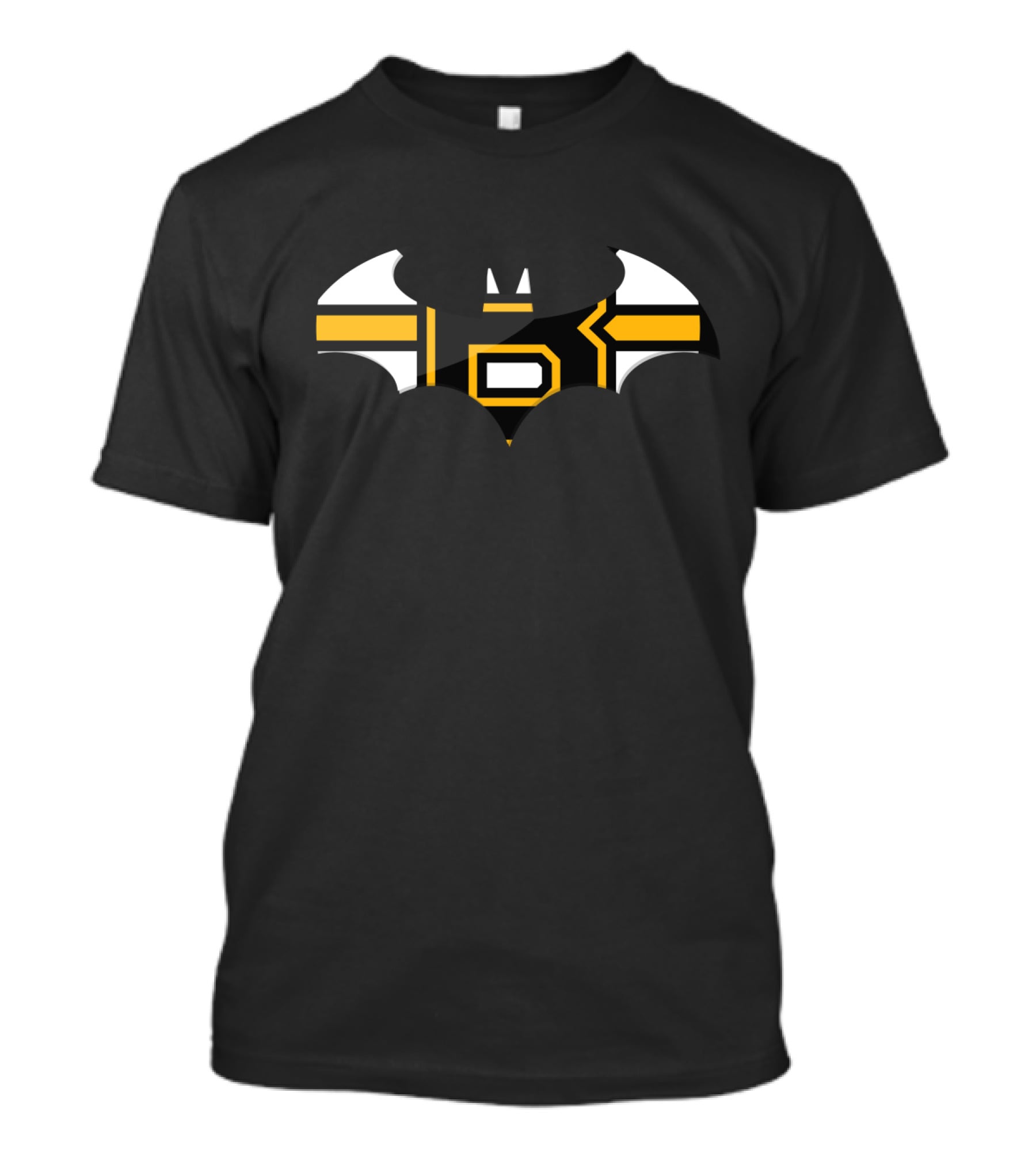 Boston Bruins Bat Symbol Crossover T-Shirt