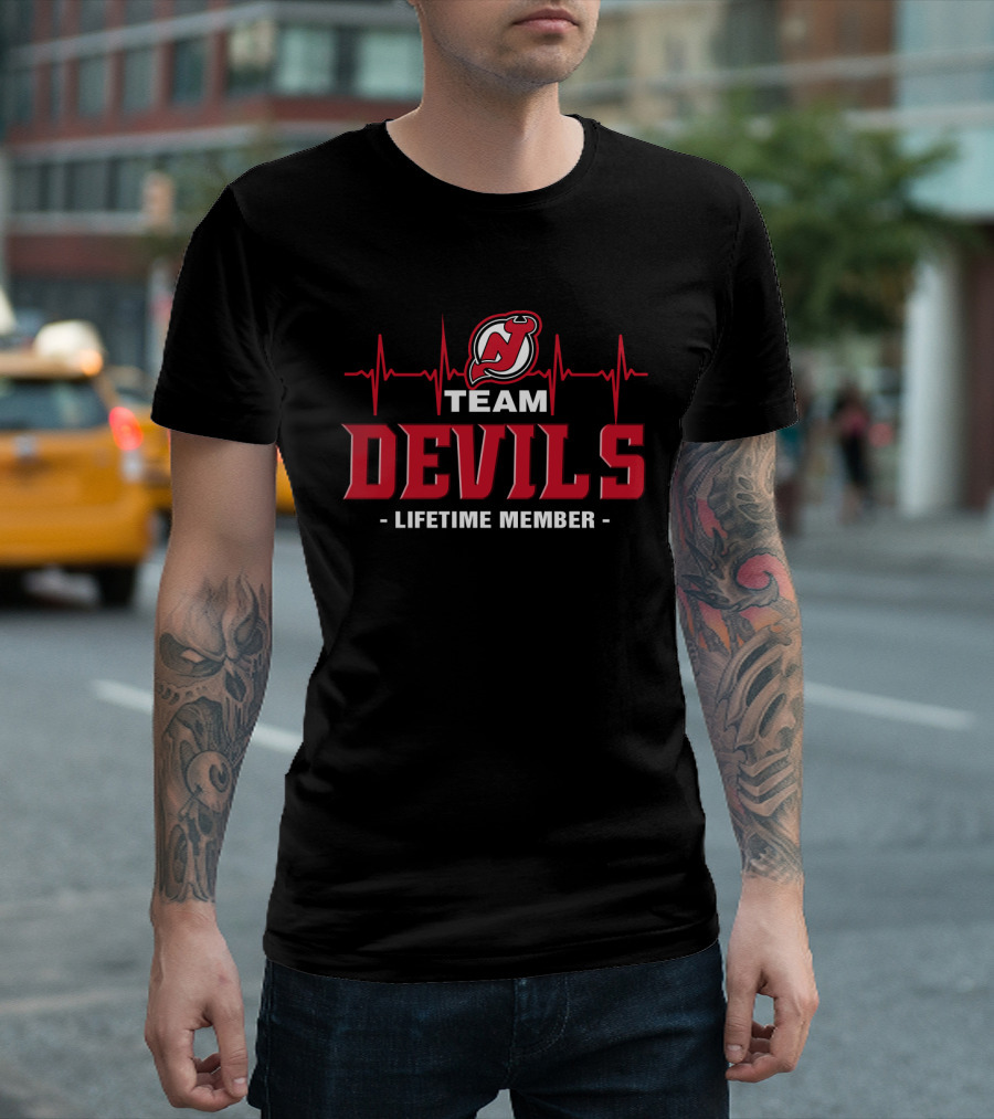 Team Devils Lifetime Member New Jersey Devils T-Shirt