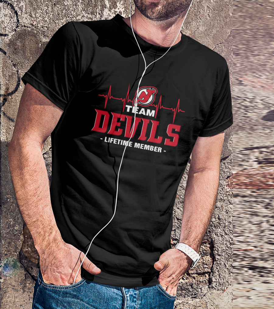 Team Devils Lifetime Member New Jersey Devils T-Shirt