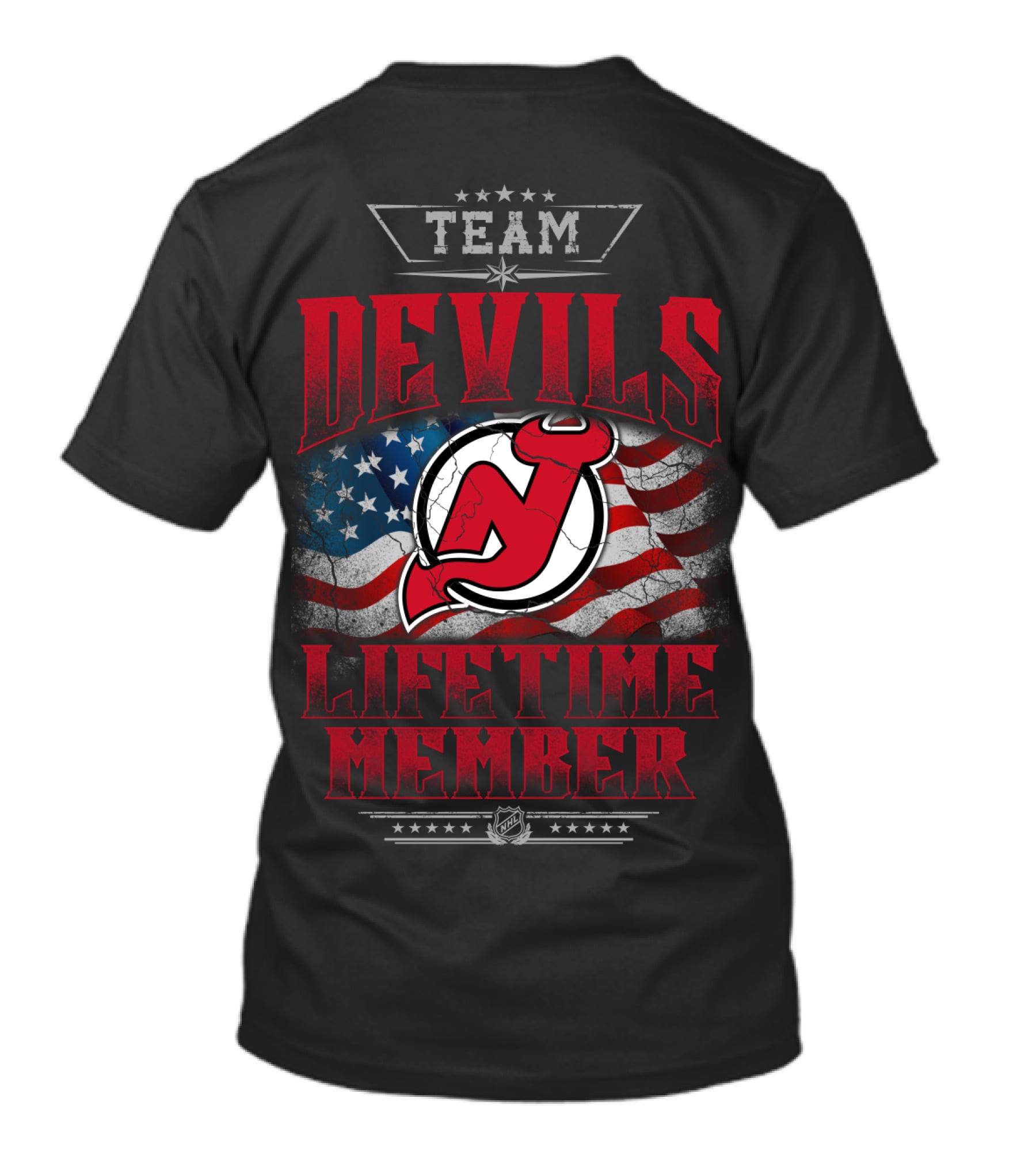 Team Devils Lifetime Member T-Shirt