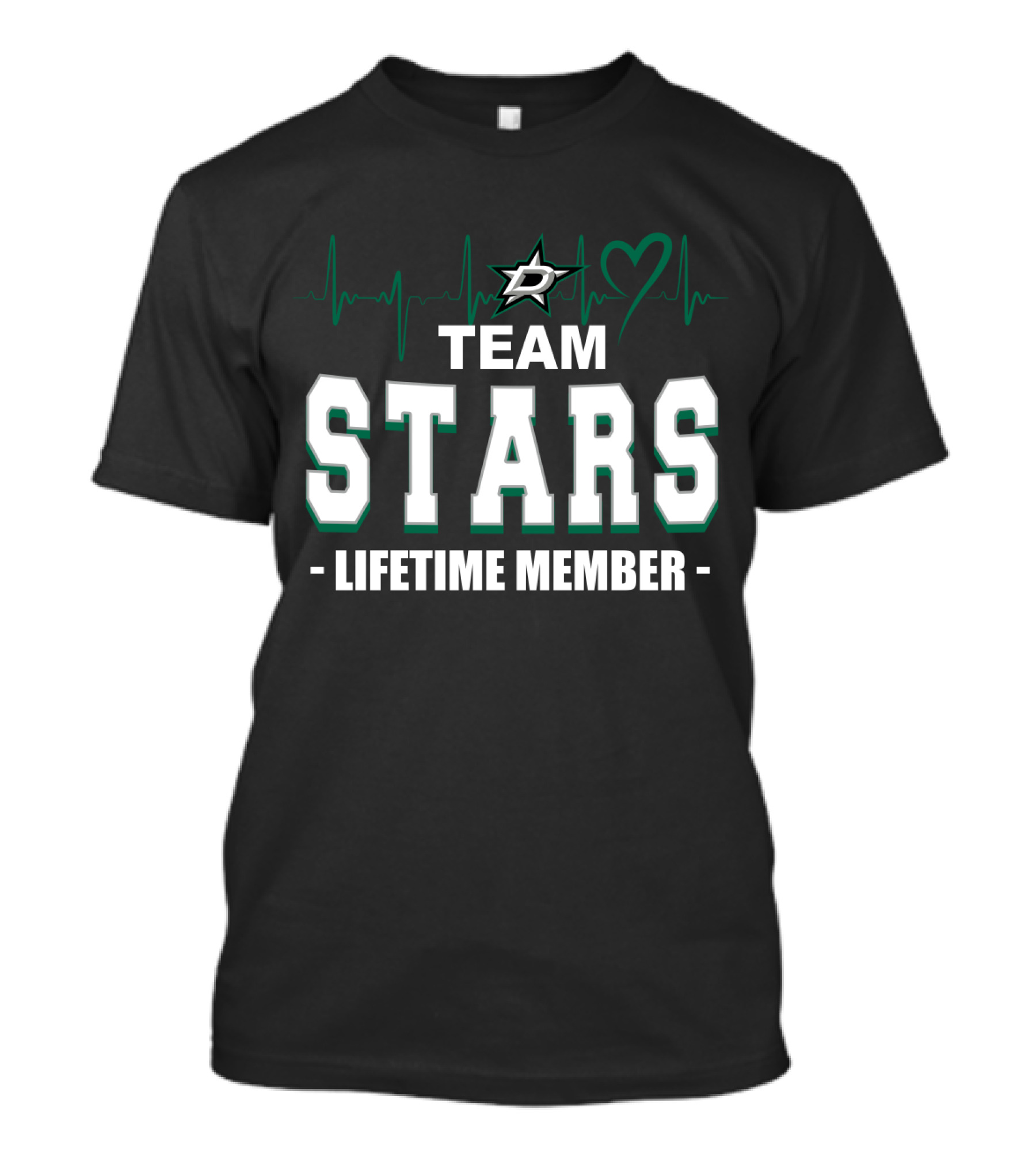 Team Stars Lifetime Member Dallas Stars T-Shirt