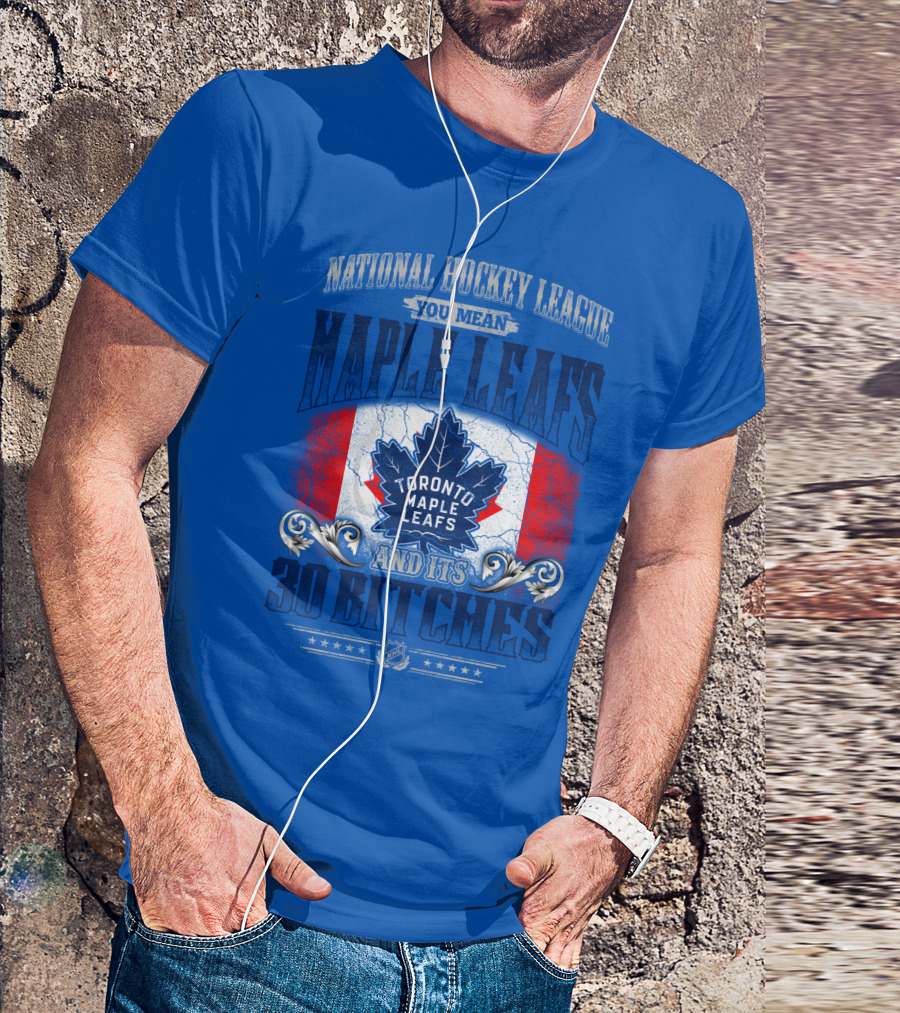 National Hockey League You Mean Toronto Maple Leafs And Its 30 Bitches T-Shirt