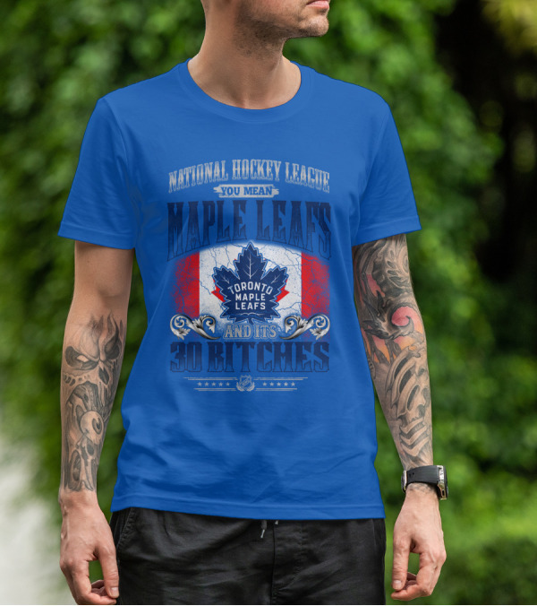 National Hockey League You Mean Toronto Maple Leafs And Its 30 Bitches T-Shirt