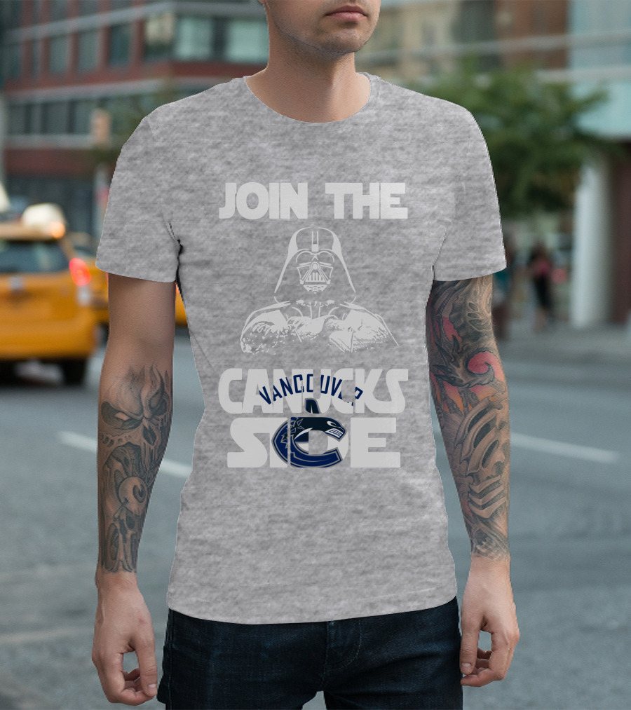 Join The Vancouver Canucks Side T-Shirt