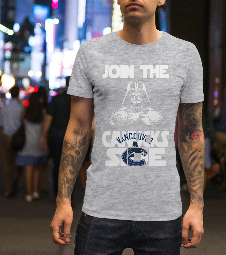 Join The Vancouver Canucks Side T-Shirt