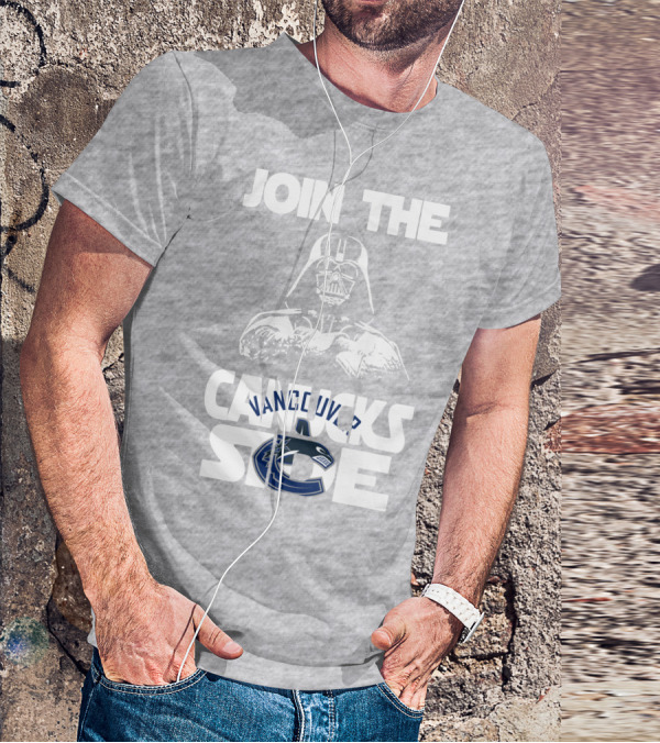 Join The Vancouver Canucks Side T-Shirt