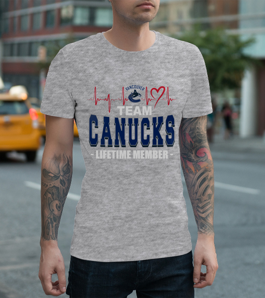 Vancouver Canucks Team Canucks Lifetime Member T-Shirt