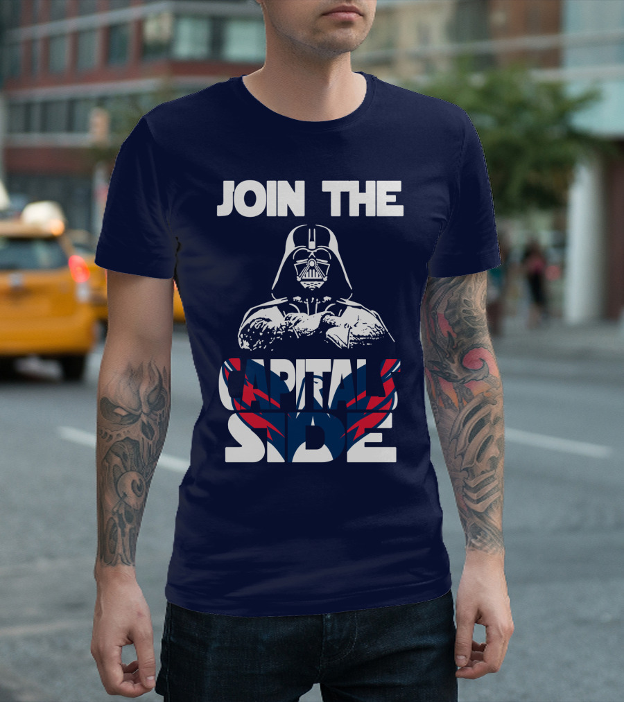 Join The Capitals Side Washington Capitals T-Shirt