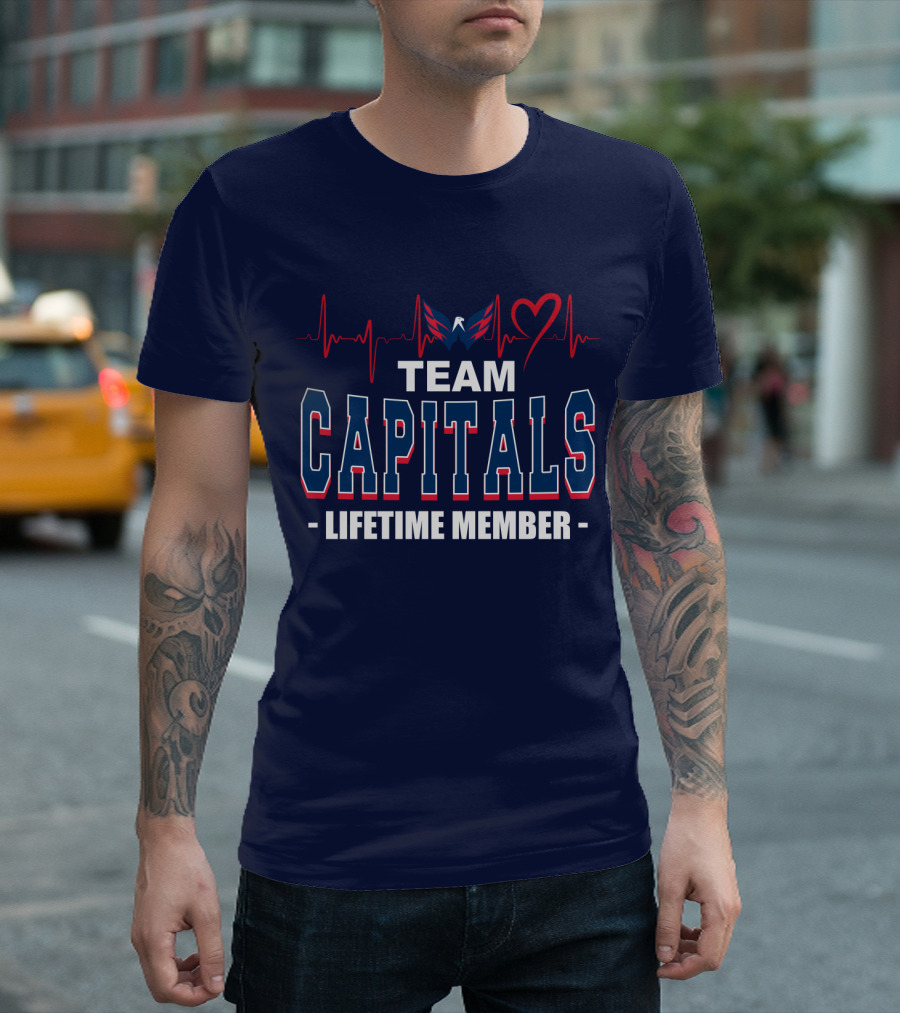 Team Washington Capitals Lifetime Member T-Shirt