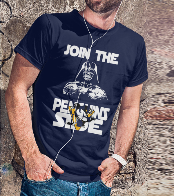 Join The Penguins Side T-Shirt