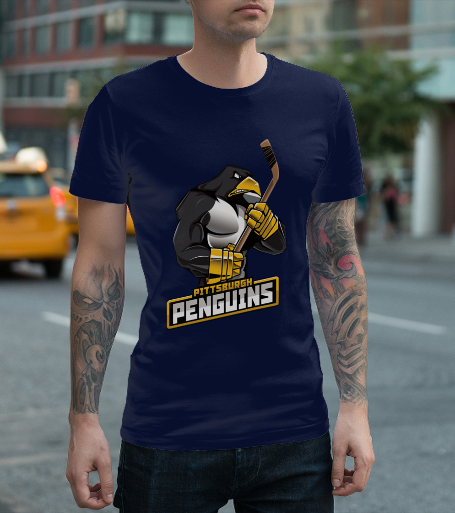 Pittsburgh Penguins Hockey Mascot T-Shirt
