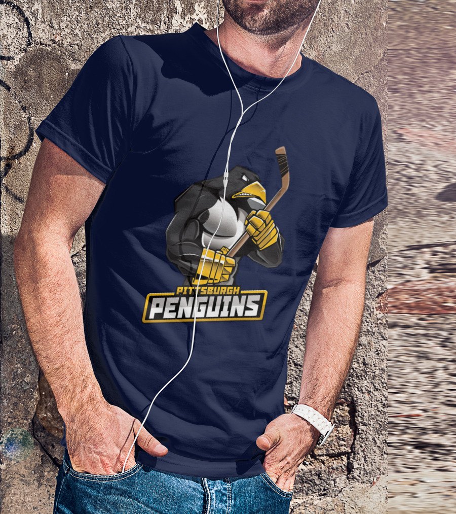 Pittsburgh Penguins Hockey Mascot T-Shirt