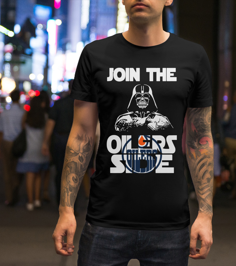 Join The Oilers Side Edmonton Oilers T-Shirt