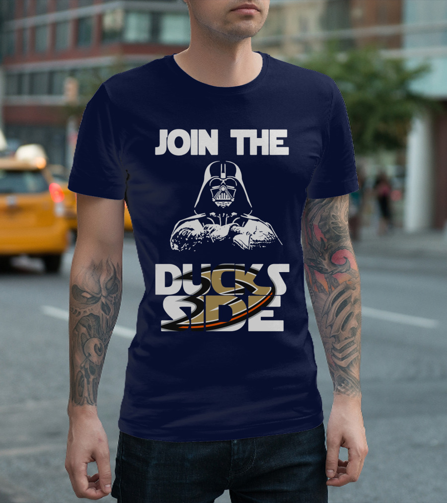 Join The Ducks Side Anaheim Ducks T-Shirt