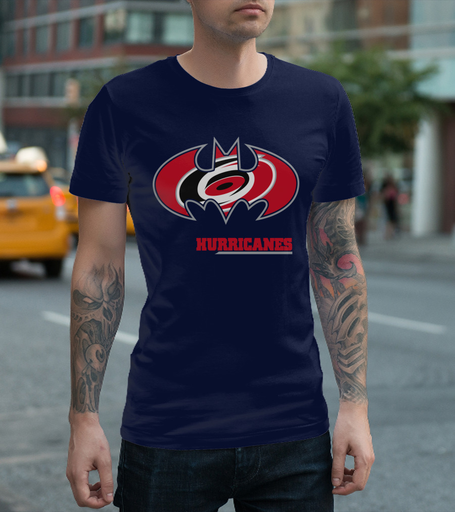 Carolina Hurricanes Batman Logo Hurricanes T-Shirt